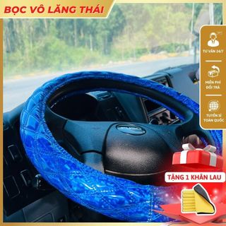 Bọc Vô lăng Thai nhiều mầu xe con, xe tải size 36-49cm Nội Thất