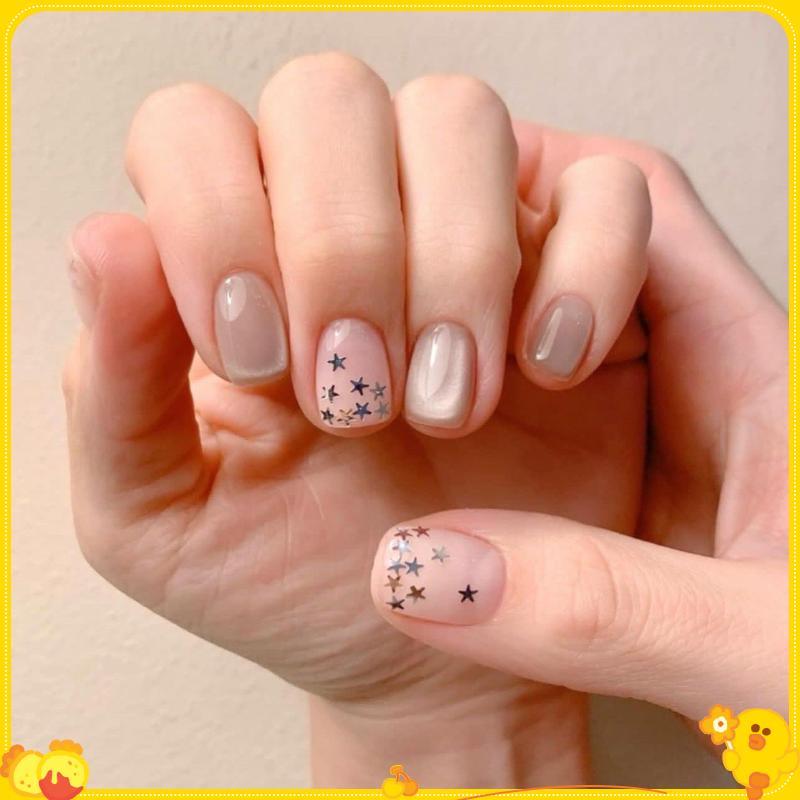 [Gengli] 1mm Ngôi Sao Lấp Lánh Móng Tay Lấp Lánh Tình Yêu Lấp Lánh Trang Trí Móng Tay Thiết Kế Salon Móng Tay Phụ Kiện Dễ Thương DIY Nail Art Design