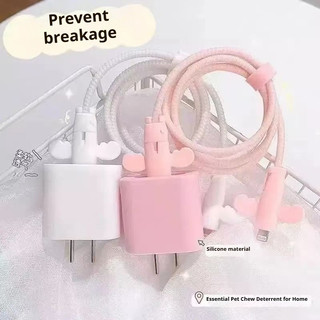 Vỏ bảo vệ cáp dữ liệu Đầu sạc điện thoại di động Chống đứt cáp sạc USB cho cáp sạc điện thoại iPhone Android