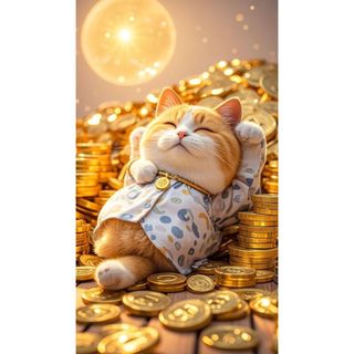 Móc khoá Mèo thần tài , may mắn
