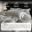 Set vỏ chăn ga phi lụa với họa tiết vân chìm tinh tế và sang trong, phong cách hoàng gia Memminbedding Luxury