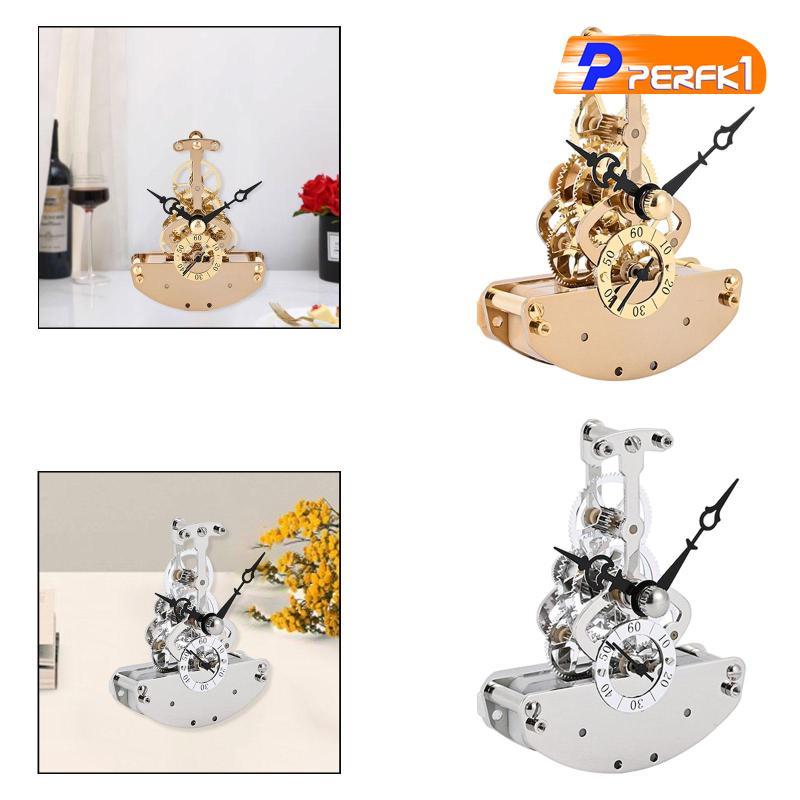 Đồng Hồ Bánh Răng Trang Trí Đồng Hồ Bàn Độc Đáo Thời Trang Thủ Công Đồng Hồ Đa Năng Chuyển Động Hợp Kim Nhôm Đồng Cho Phòng Ngủ Học Tập Nhà