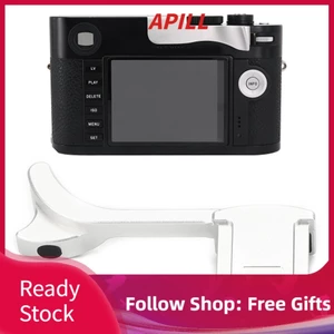 Apill Máy ảnh Apill-VN Tonysa Grip Grip Silver Aluminium Alloy Finger Tay cầm phụ kiện cho Leica Q/Q2