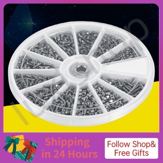 [Iuxishop]Hộp 600 Ốc Vít 12 Loại M1 / M1.2 M1.4 M1.6