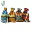 5 Chiếc Túi Trang Sức Cotton Bohemian Tặng Dân Tộc Sọc Bộ Lạc Bộ Lạc Dây Rút Túi Quà Giáng Trang Sức Túi Đảng