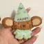 Không Dệt Bán Thành Phẩm Dễ Thương Bộ Đồ Ngủ Chuột DIY Handmade Chất Liệu Gói Không Dệt Mặt Dây Chuyền Trang Trí Quà Tặng 4.6