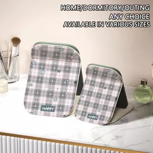 Tinh vân xám Gương Trang Điểm Gấp Mini Thỏ Xanh Bền Đẹp Dễ Mang Theo Mọi Lúc