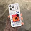Ốp lưng cứng hình mèo và chó Graffiti tương thích với iPhone 13 pro max 14 pro max 15 pro max 16 pro max 17pro max