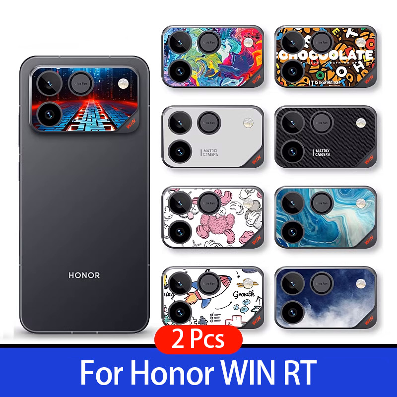 [2 cái] Phim dán giấy máy ảnh mềm in xu hướng thời trang cho Honor Win RT / Micro mờ / Chống trầy xước Bảo vệ máy ảnh