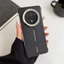 Dành Cho Huawei Mate70pro + Ốp Lưng Điện Thoại Phong Cách Mới Kinh Doanh Trơn Cảm Giác Da Chống Vân Tay mate70 Sang Trọng Nửa Gói Chống Sốc Har