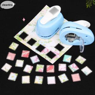 Máy dập nổi tem CLEARLINE, Máy đục lỗ viền tem tiết kiệm nhân công thủ công, Máy đục lỗ hình tem di động tinh tế để thủ công giấy Scrapbooking