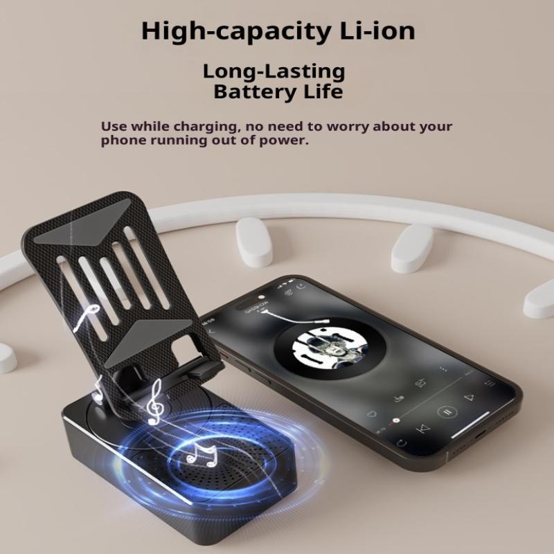 Loa Newsmallbrains có giá đỡ điện thoại Giá đỡ điện thoại di động 5 trong 1 360° Đế đứng 5000mAh NSB