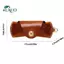 Túi Treo Kính Da PU Unisex - Phong Cách Retro, Handmade, Tiện Lợi Cho Việc Bảo Quản Và Mang Theo Kính Mát