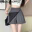 Nữ Skorts Chữ A Cao Cấp, Chắc Chắn Màu Đen
