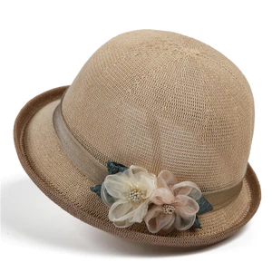 Mũ Top Hat Thời Trang Cho Mẹ Trung Niên, Thiết Kế Thanh Lịch Và Chống Nắng Hiệu Quả