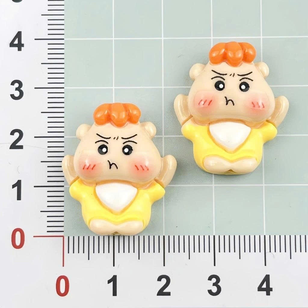 Set Charm Shin Cậu Bé Bút Chì 5 Biểu Cảm Khóc Nhè Giận Dỗi Ngơ Ngác Má Hồng Cute Ngộ Nghĩnh Trang Trí DIY Siêu Xinh