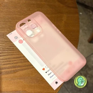 Vỏ Mờ Màu Hồng Cho Moto G96 G86 G85 G84 G75 G67 G64 G57 G54 Power G45 G35 G34 G100 G Stylus 2025 5G 4G Vỏ Sang Trọng Dễ Thương Đơn Giản Cô Gái Trong Suốt Vỏ Điện Thoại Mềm