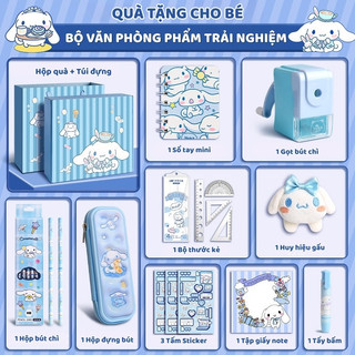 Hộp Quà Văn Phòng Phẩm Cho Học Sinh Tiện Dụng Túi Đựng Bút Cao Cấp Set Quà Tặng Sinh Nhật