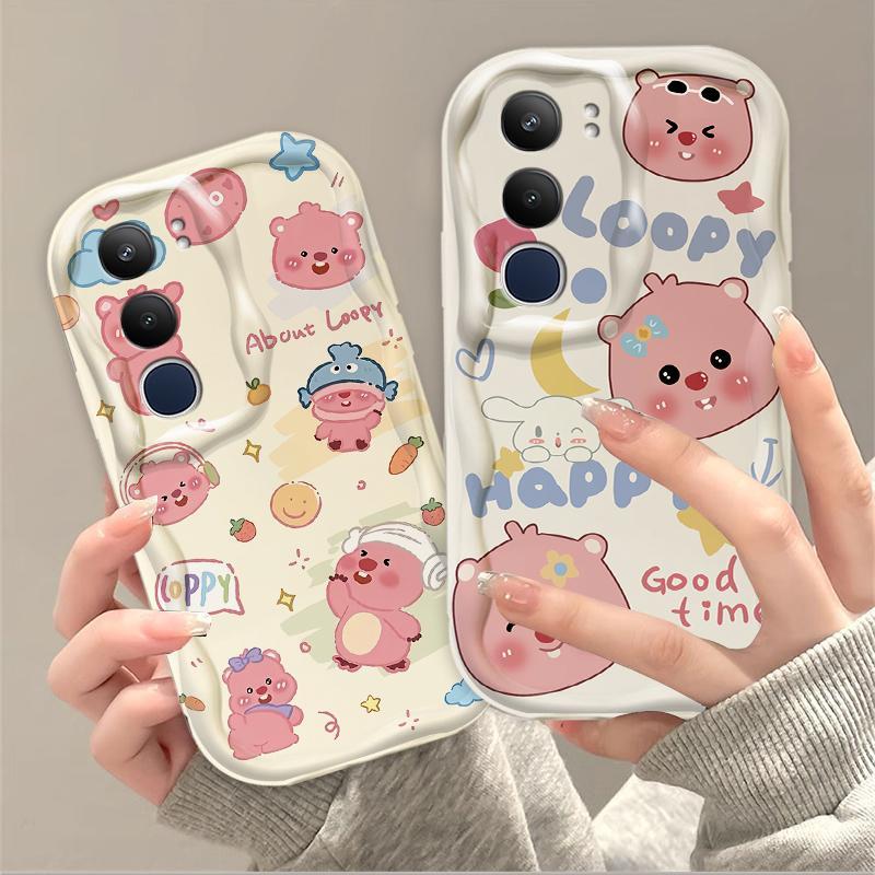 Thích Hợp Cho VIVO Y19S Pro Y29 Điện Thoại Thông Minh 3D TPU Mềm Hoạt Hình Dễ Thương Loopy Vỏ Điện Thoại Chống Sốc
