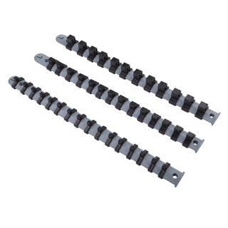 [FUXIN] 3 Cái / bộ Khay Ổ Cắm Nhựa Giá Để Đồ Giá Đỡ Sắp Xếp 1 / 4 3 / 8 1 / 2 inch