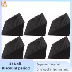 6 Chiếc Than Xốp Acoustic / Bẫy Đen Hấp Thụ Âm Thanh Phòng Thu Cách Âm Góc Tường 12 x 12 x 24 cm