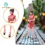 Tỉ Lệ 1 / 24 Nhựa Qipao Bé Gái Đồ Chơi Trong Váy Trung Quốc Hình Để Trang Trí Máy Tính Để Bàn Phong Cảnh Vi Mô