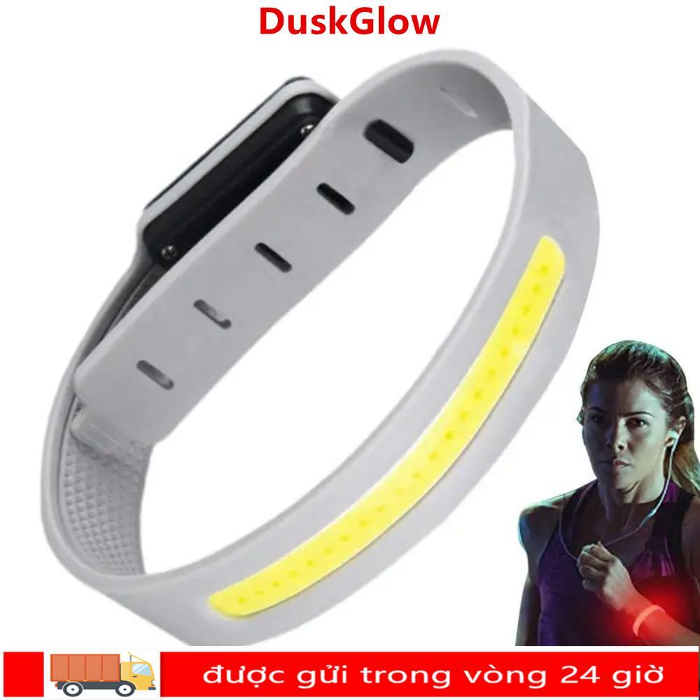 Đèn LED Băng Tay DUSKGLOW Chống Nước, Cảnh Báo Chân Tay Cho Chạy Bộ Và Đi Xe Đạp Ban Đêm