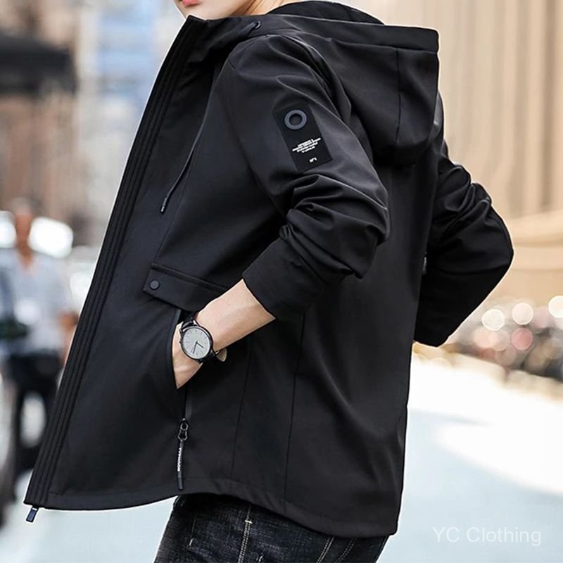 Áo khoác bảo hộ lao động nam slim fit, chống gió, phù hợp mọi mùa