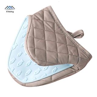 ELBBKG Găng tay chống bỏng silicon dùng cho lò nướng, nồi, khay bát, nướng bánh, kẹp tay mới