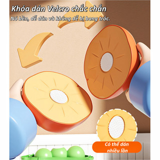 【BabyJoy】Bộ đồ chơi bóc tách và cắt rau củ quả mô phỏng như thật,chất liệu nhựa ABS an toàn,Gửi bảng nỉ