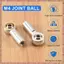 10 Chiếc Kim Loại Buộc Đẩy Liên Kết Thanh Cuối Khớp Bóng Đầu Giá Đỡ Cho 1 / 10 RC Xe Tải Bánh Xích Xe (R F C V)