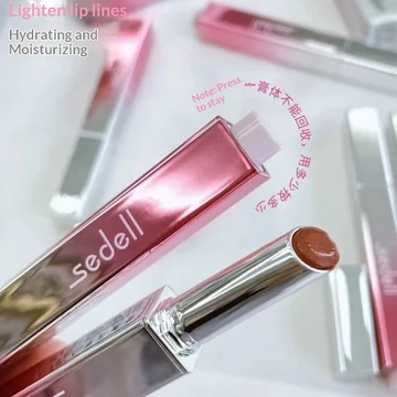 Sedell Lip Gloss Solid Lipstick Water Gloss Lipstick Plump Mirror Dưỡng ẩm Nuôi dưỡng Làm trắng da mặt trần