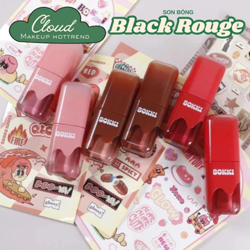 Son Tint Bóng Black Rouge Glow Bokki Tint Full màu