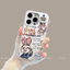 Ốp Samsung S22 S23 S24 S25 Plus S23 Ultra S24 FE Chống Sốc Dây Đeo Họa Tiết Hoạt Hình Dễ Thương ChoP- XPDPCYK735&736