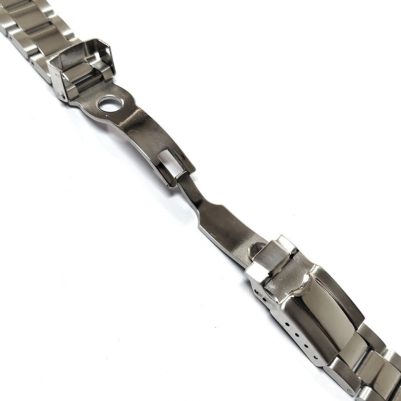 Dây đeo đồng hồ bằng thép không gỉ cong 20mm cho Rolex Daytona Submariner Nước ma thợ lặn Oyster Dây đeo đồng hồ dành cho nữ Vòng đeo tay hồ quang Liên kết cuối