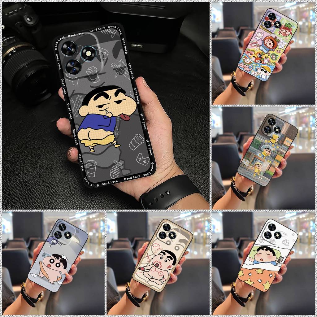 Ốp lưng TPU mềm Oukitel C51, thiết kế Graffiti hoạt hình, silicon bọc toàn bộ, chống va đập, bền đẹp, không thấm nước