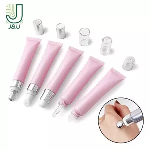 J & U 20ml Ống Mềm Chai Chân Không Son Bóng Hộp Đựng Du Lịch Trang Điểm Rỗng Kem Mắt Có Thể Đổ Lại Bóp Ống Mới