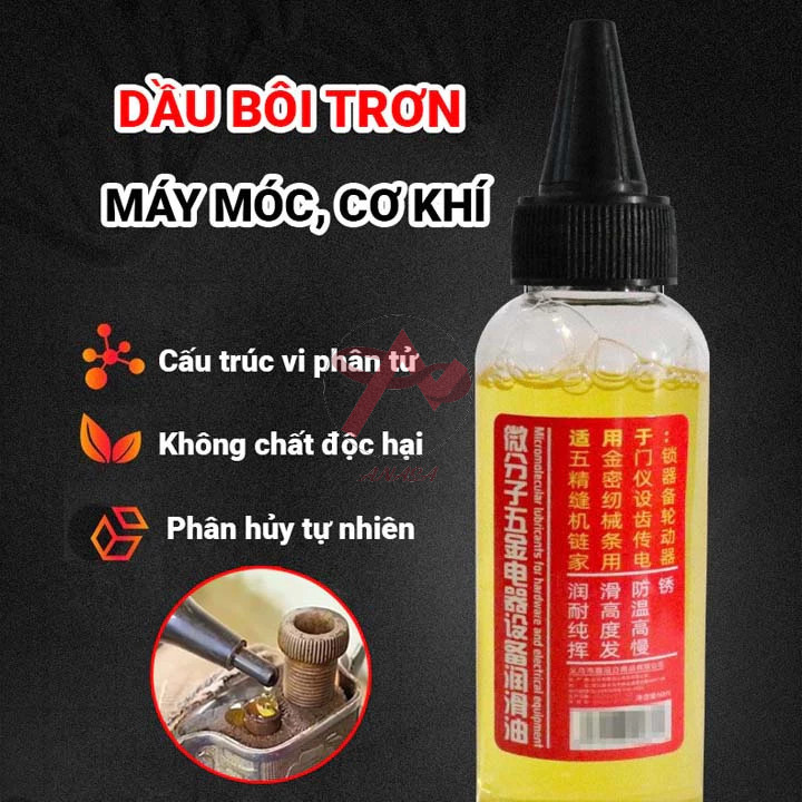 Dầu máy bôi trơn ổ khoá, máy móc,thiết bị, hạn chế rỉ set,chống oxy hoá không mùi Mỡ Dầu Tra Quạt Máy Khâu Đa Năng FE123