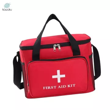 Bộ sơ cứu rỗng, Túi đa năng, Túi đựng thuốc di động nhiều ngăn cho gia đình, hoạt động ngoài trời, du lịch và văn phòng