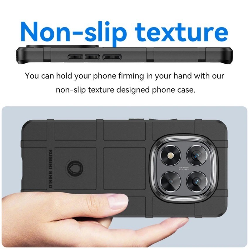 Ốp Chống Sốc Cho Xiaomi 14 13T 12T 11T Redmi Note 14 12 11s 10s 9s 8 15C 14C 13C 12C Poco X6 F6 X5 F5 C75 C65 Pro Plus Bao Coque Fundas Vỏ Silicon
