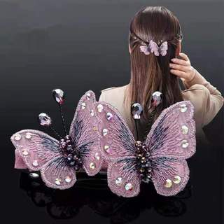 Kẹp Tóc & Phụ Kiện Đầu Thêu Vải Sang Trọng, Phong Cách Cổ Xưa, Perfect cho Mùa Xuân