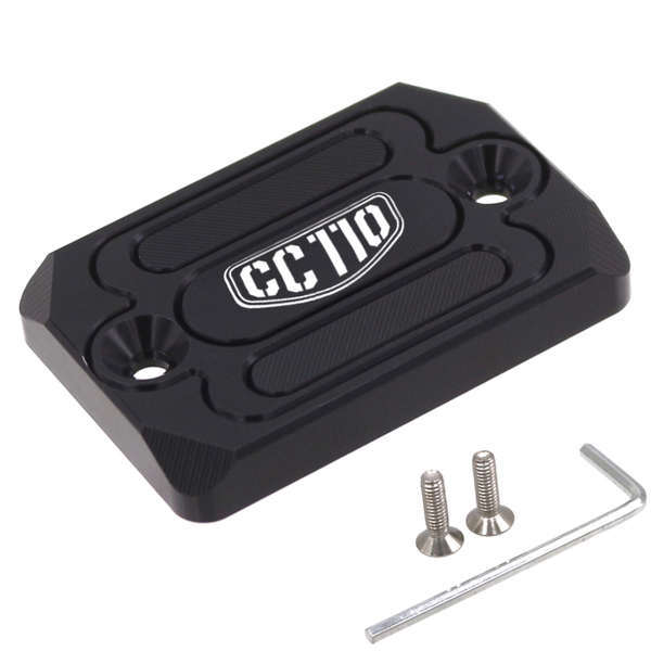 Thích hợp cho Honda Cubs CC110 sửa đổi nắp bơm phía trên phanh trước nắp trang trí bình dầu cốc dầu phụ kiện vỏ bảo vệ