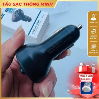 Tẩu sạc ô tô xe ô tô, xe tải bluetooth thông minh 5 tác dụng !