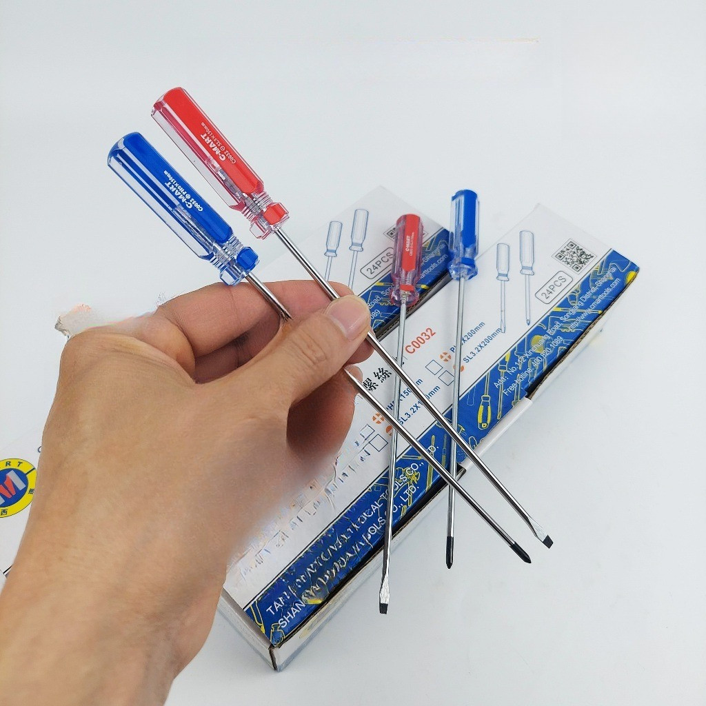 Tô vít mini 3x100mm C-Mart C0032-3.2100, tua vít 2 cạnh 4 cạnh có từ ...
