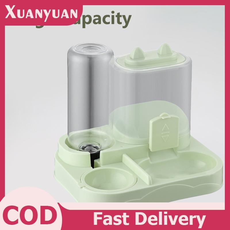 XUAN Gravity-Fed Tự Động Ăn Bát Thức Ăn Cho Chó Có Máy Đựng Nước Dung Tích Lớn Thức Ăn Cho Thú Cưng Hộp Đựng Đồ Cho Thú Cưng VN