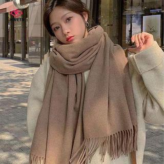 Khăn Choàng Giả Cashmere Dày Ấm, Phù Hợp Thu Đông