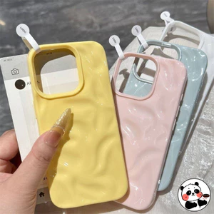 Ốp Điện Thoại Thiên Thạch 3D Cho Infinix Hot 60i 50i 40i 40 30i NFC 11 10 Lite 9 Play Smart 9 8 HD Pro 7 Plus 5 2021 2020 5G 4G Vỏ Sang Trọng Dễ Thương Đơn Giản Màu Kẹo Bóng Mềm