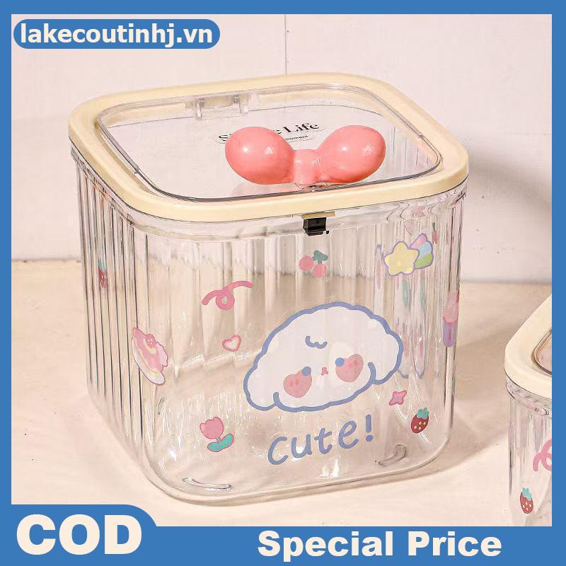Lu Rõ Ràng Phụ Kiện Hộp Tổ Chức Hộp Bảo Quản Đa Năng Cho Dây Buộc Tóc Trang Sức Phòng Tắm Để Bàn Có Lưu Trữ Tổ Chức tinhj