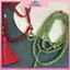 MYPANDA Choker đá tự nhiên pha lê xanh - Phù hợp cho người yêu thiền và Phật giáo