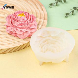 YOWEI Hoa Mẫu Đơn Nến Khuôn Silicon Bánh Hoa Hồng Chocolate Khuôn Silicon Xà Phòng Khuôn Quà Tặng Ngày Lễ Tình Nhân Khuôn Hoa Hồng VN